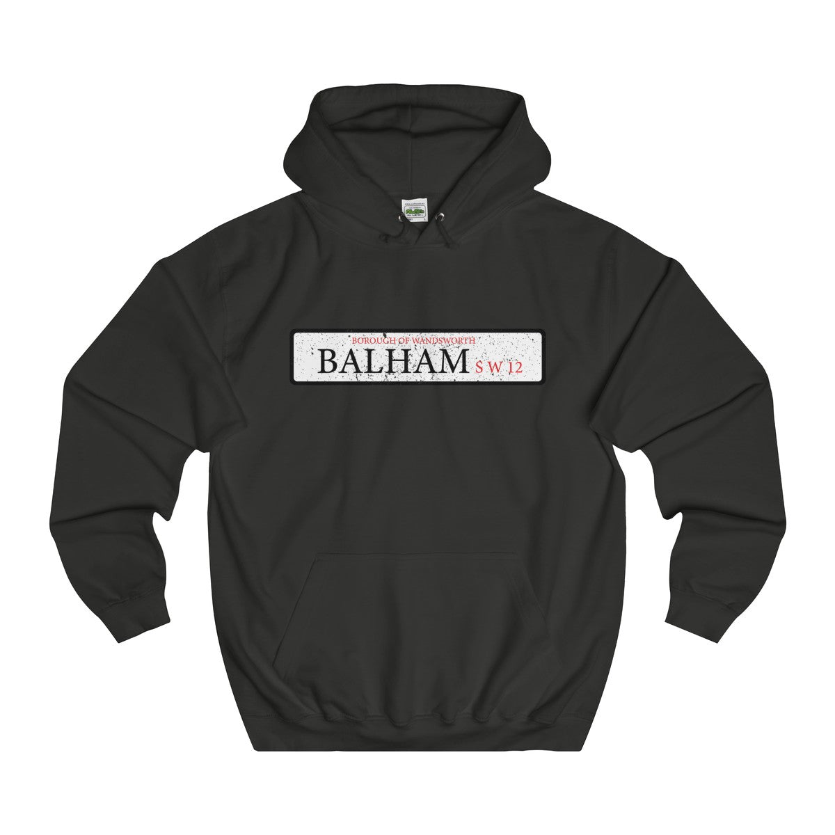 Balham Road Sign SW12 Hoodie
