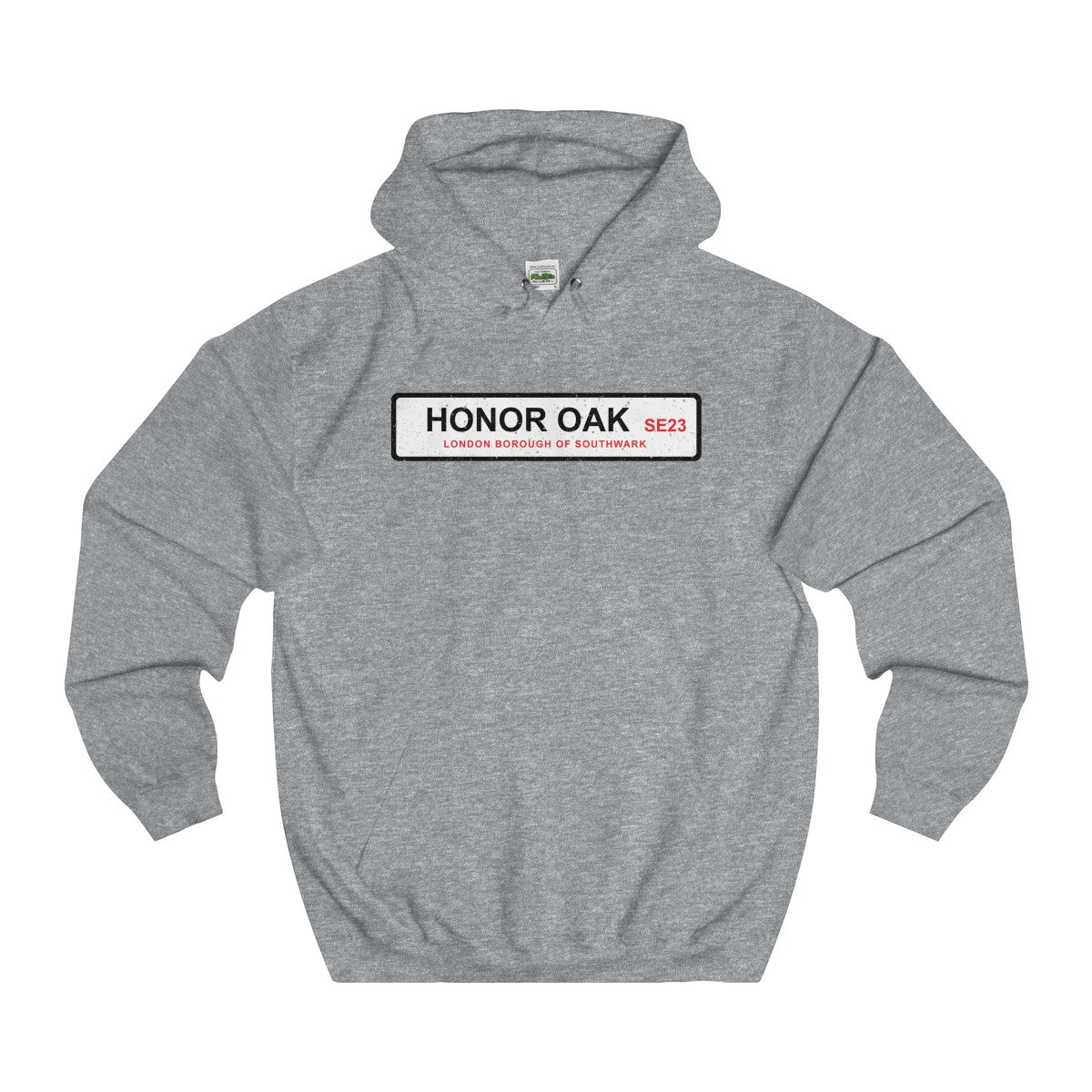 Honor Oak Road Sign SE23 Hoodie