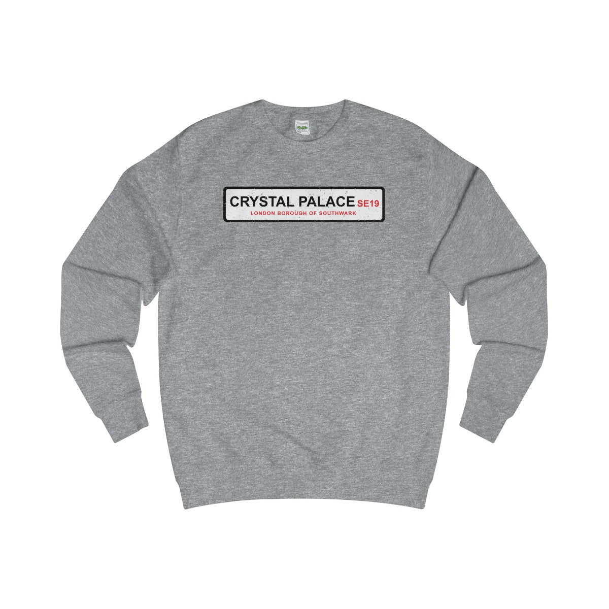 Crystal Palace Road Sign SE19 Sweater