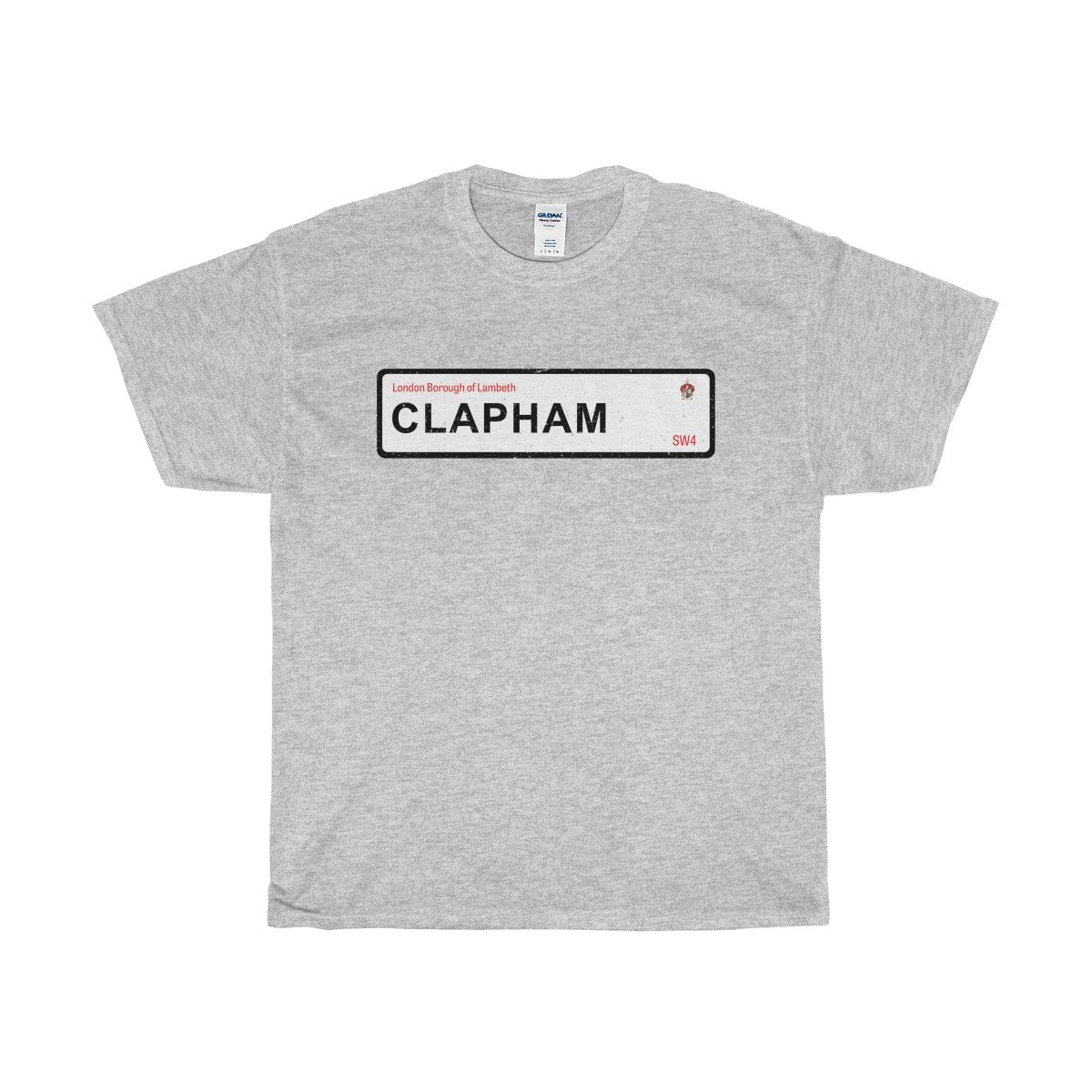 Clapham Road Sign SW4 - T-Shirt