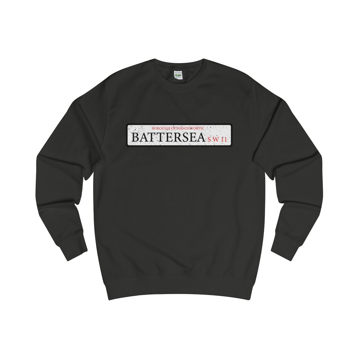 Battersea Road Sign SW11 Sweater