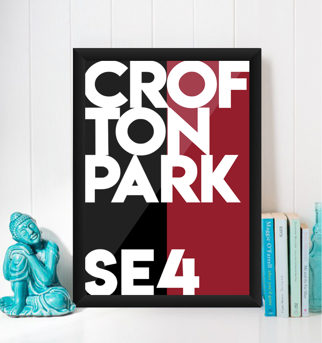 Crofton Park Typography Giclée Art Print