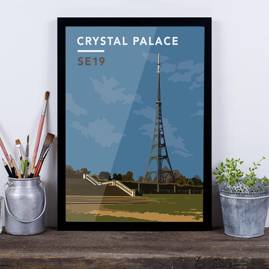 Crystal Palace Transmitting Station SE19 - Giclée Art Print