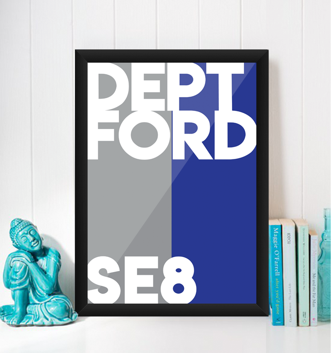 Deptford Typography Giclée Art Print