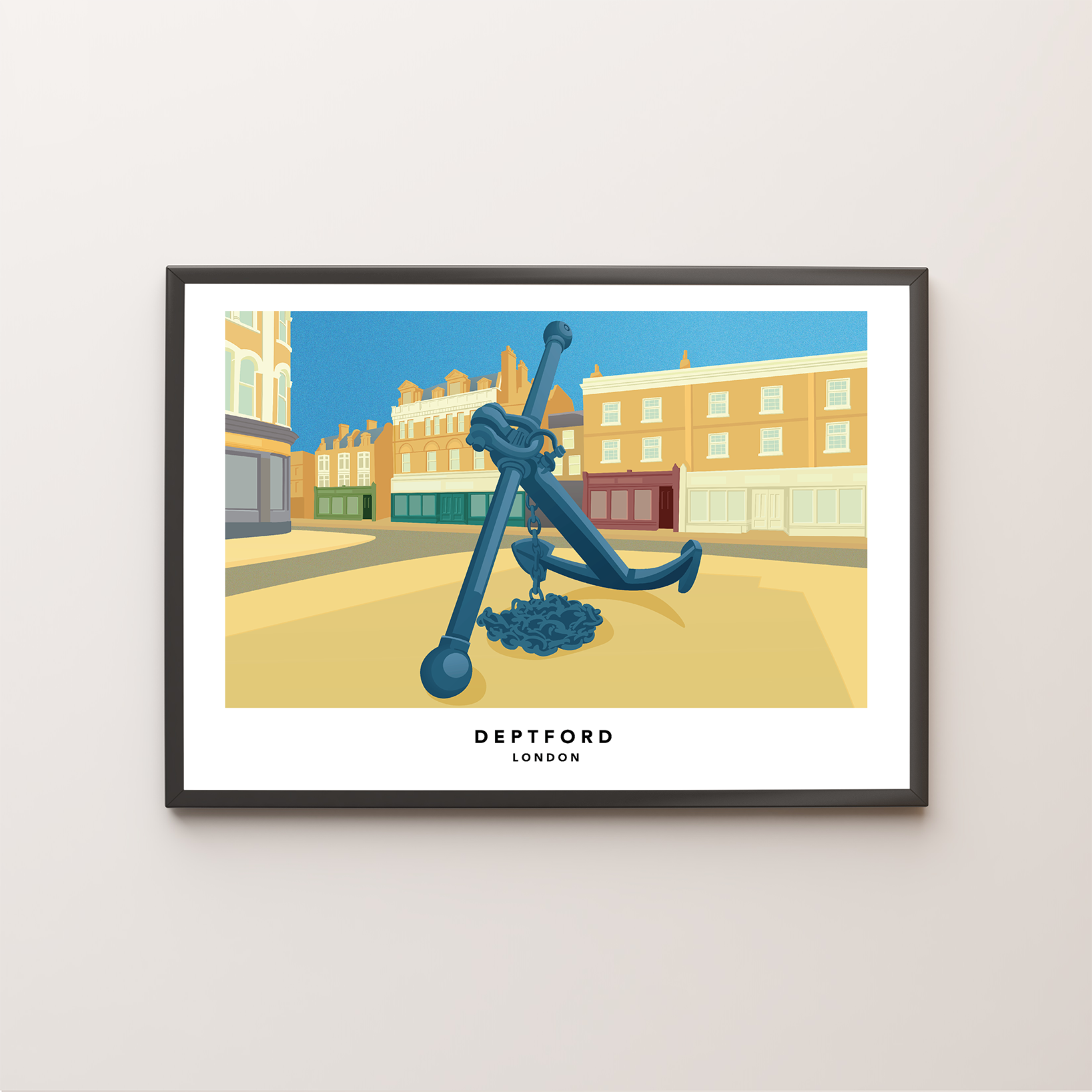 Deptford Anchor Giclée Art Print - New