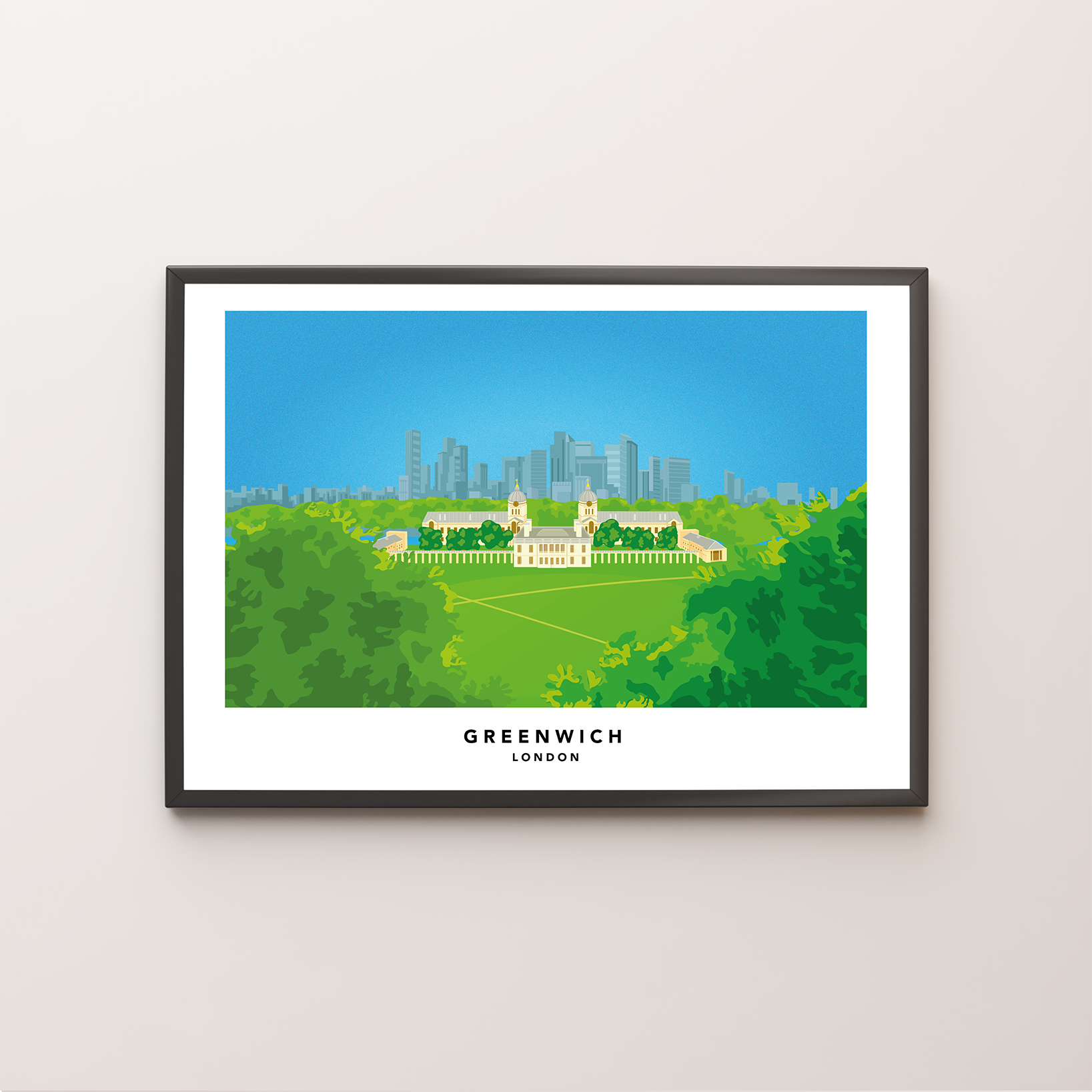 Greenwich Giclée Art Print - New