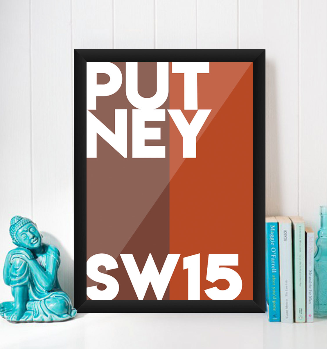 Putney Typography Giclée Art Print