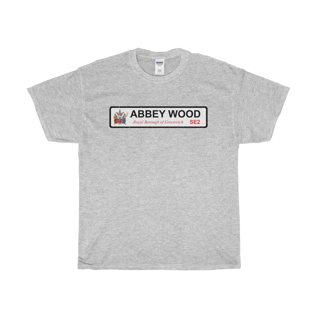 Abbey Wood Road Sign SE2 T-Shirt