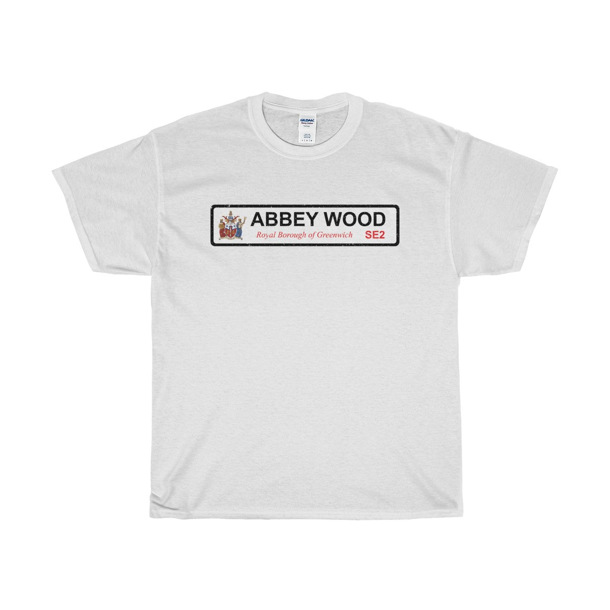 Abbey Wood Road Sign SE2 T-Shirt