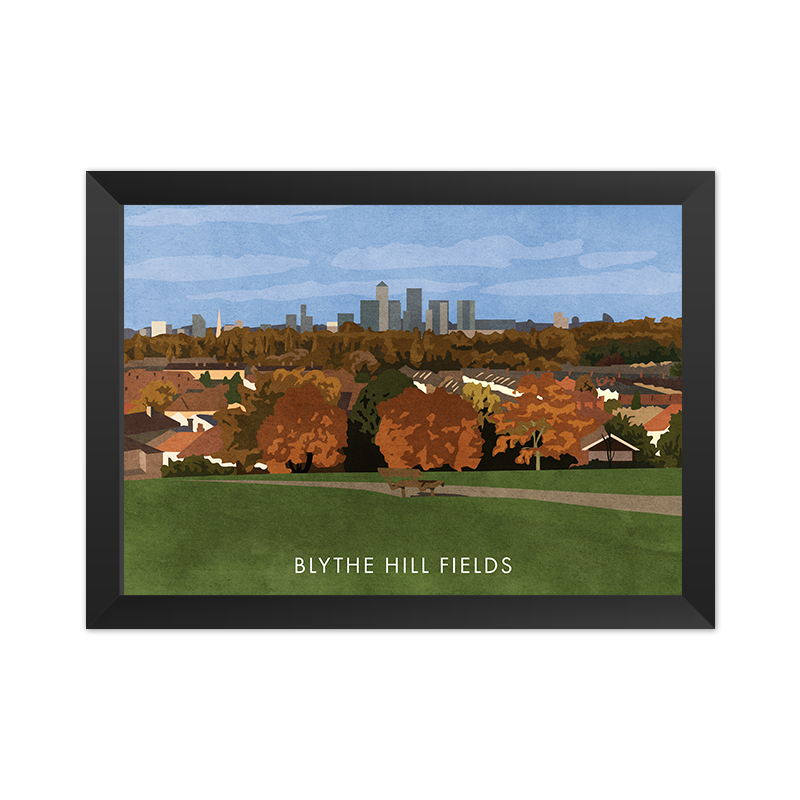 Blythe Hill Fields - Giclée Art Print