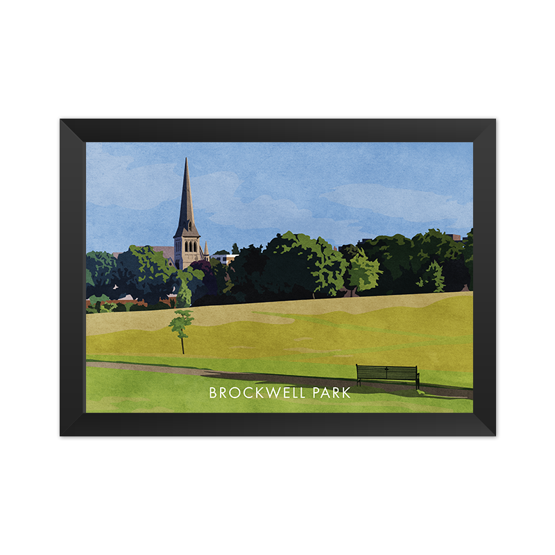 Brockwell Park - Giclée Art Print