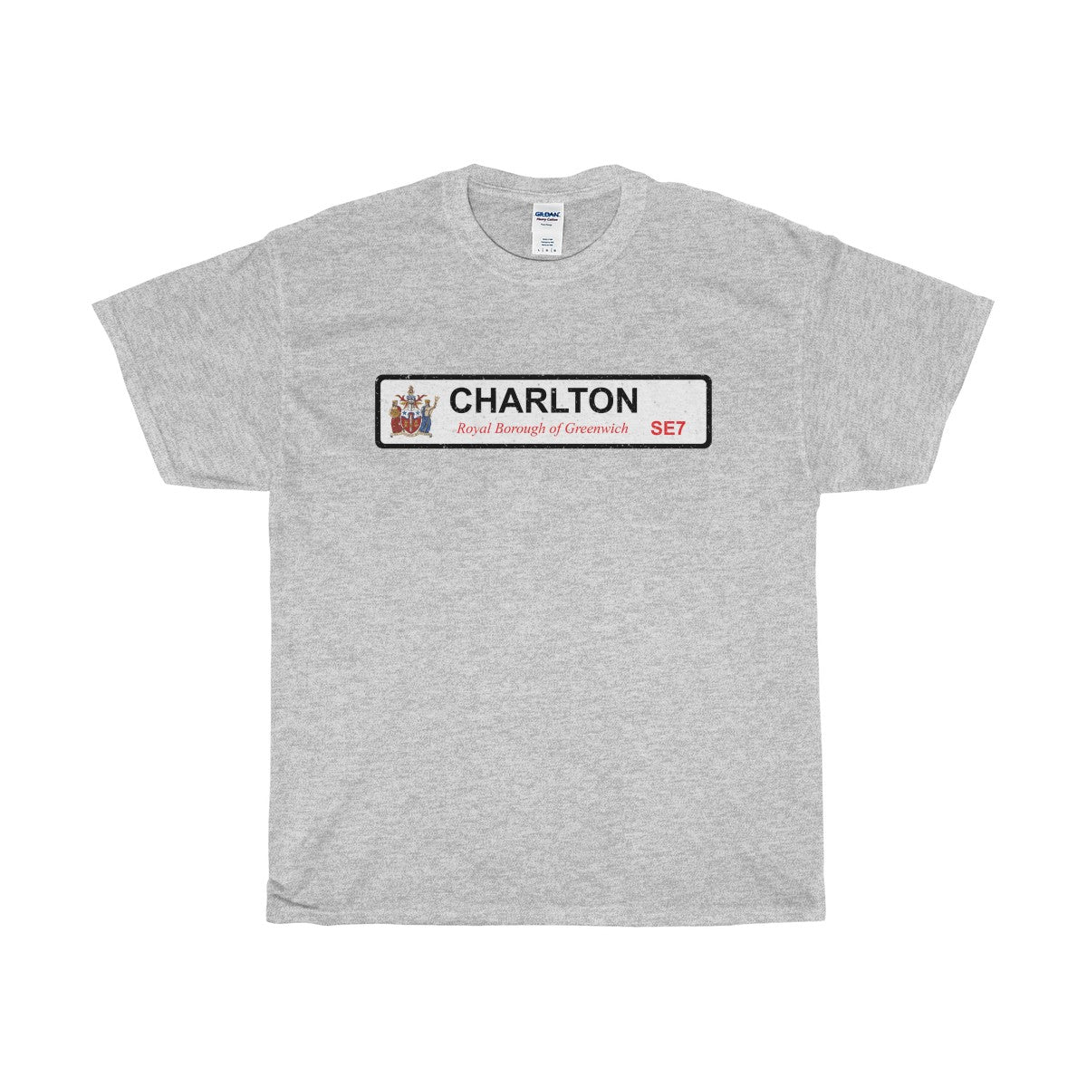 Charlton Road Sign SE7 - T-Shirt