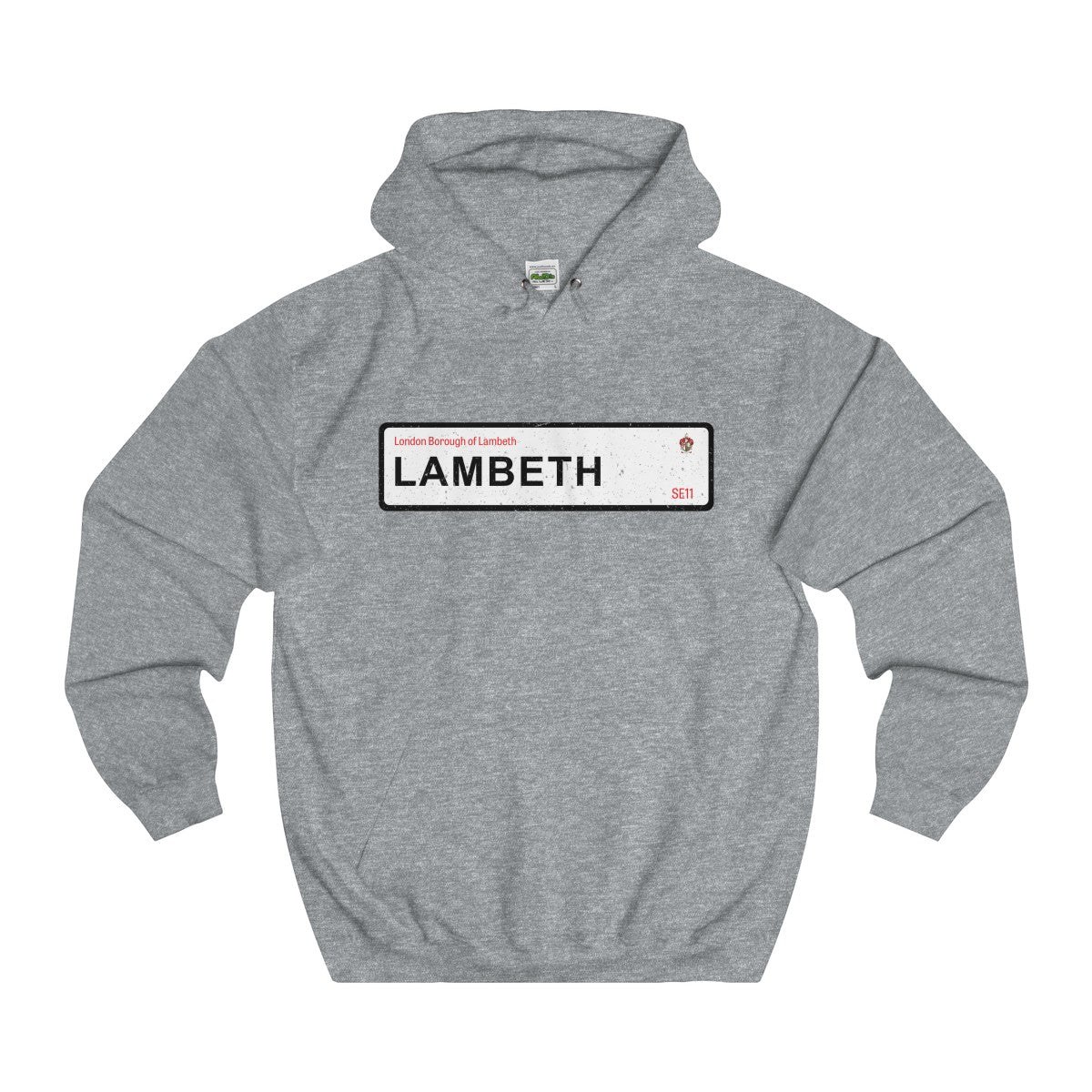 Lambeth Road Sign SE11 Hoodie