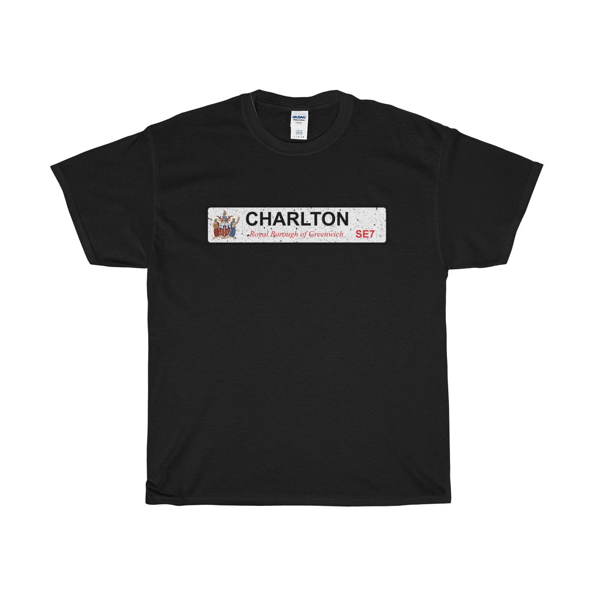 Charlton Road Sign SE7 - T-Shirt