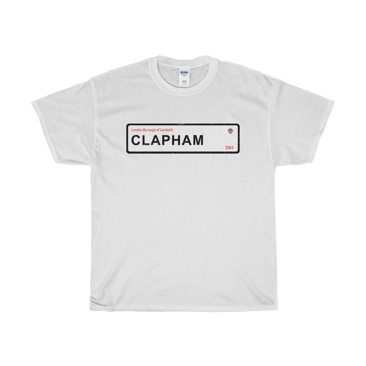 Clapham Road Sign SW4 - T-Shirt