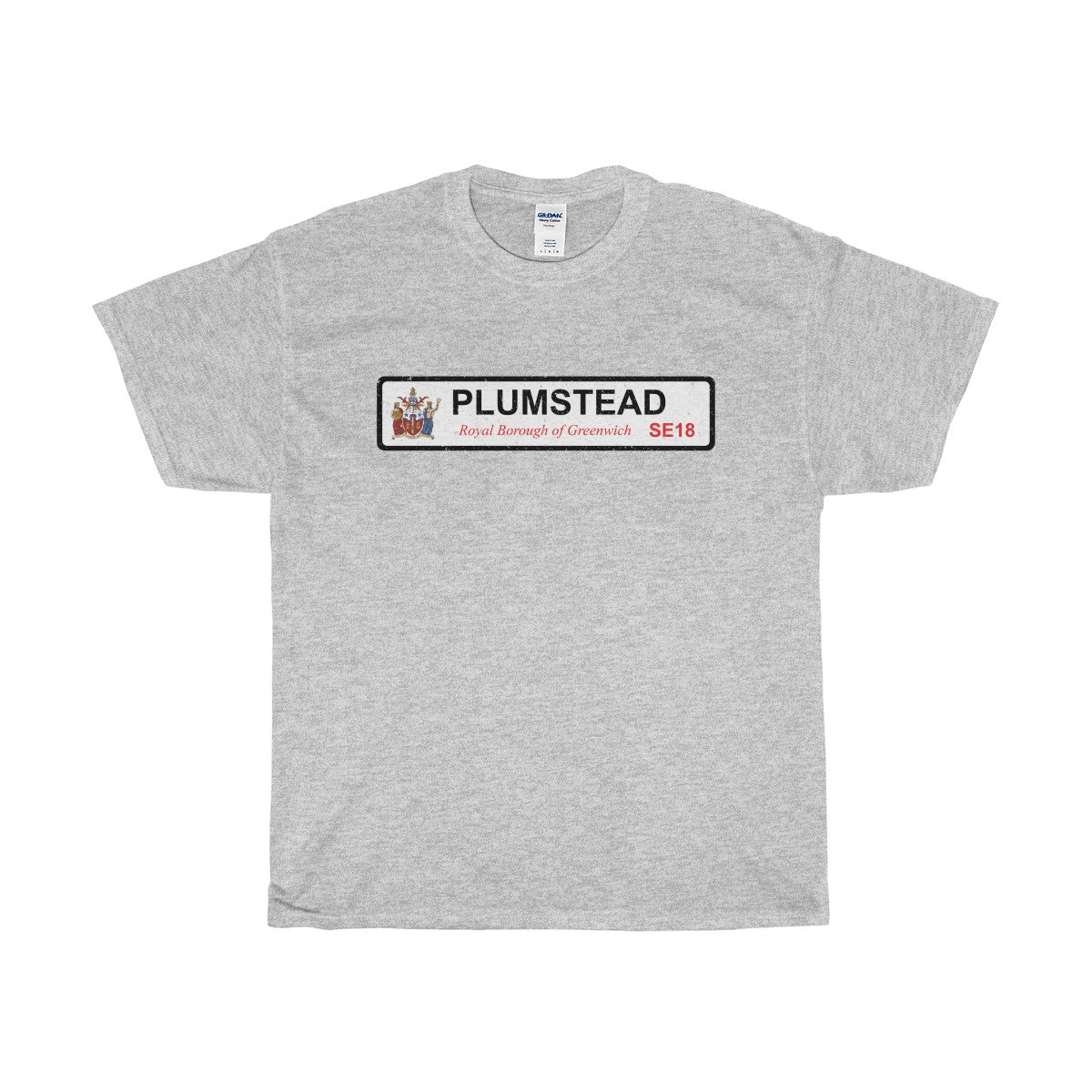 Plumstead Road Sign SE18 T-Shirt