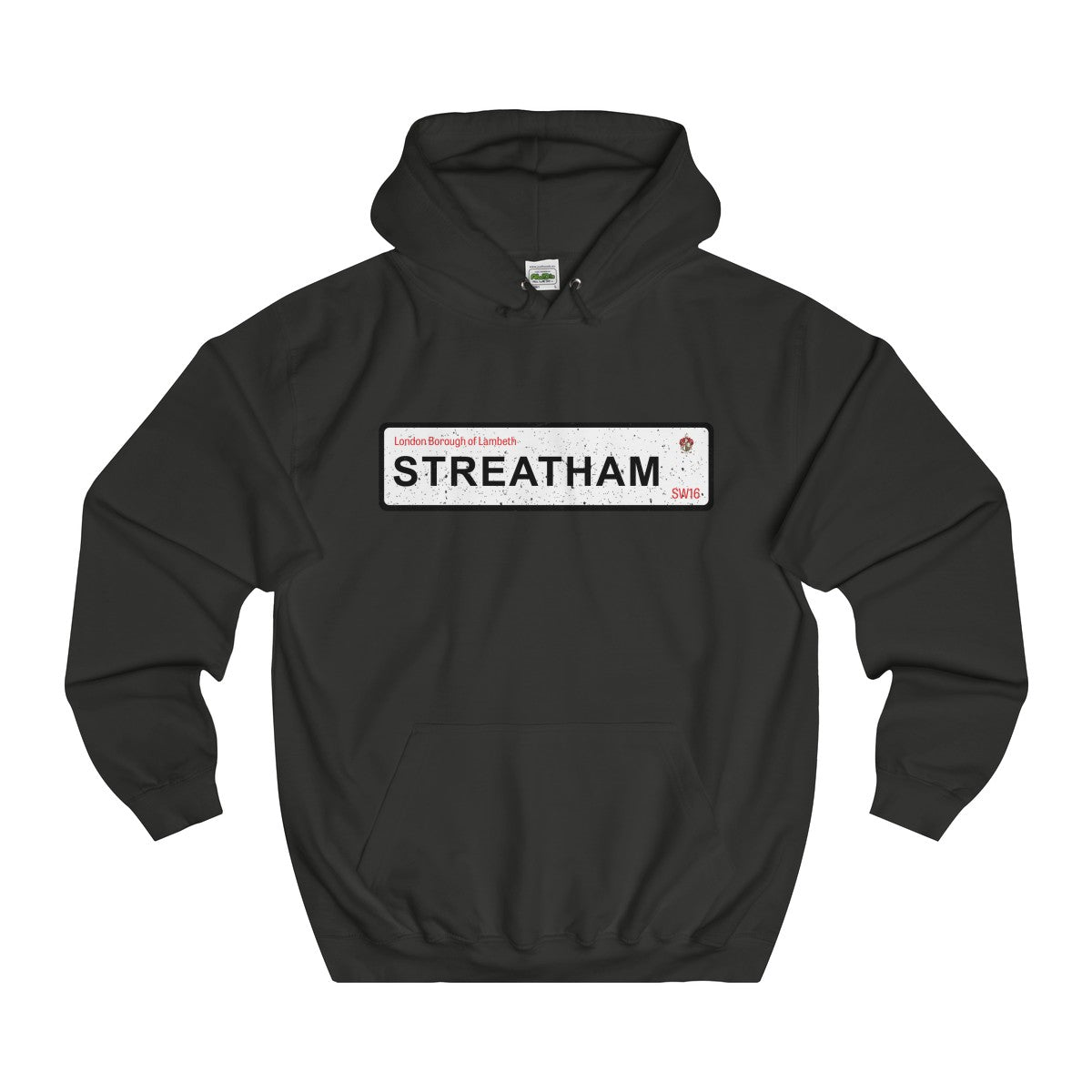 Streatham Road Sign SW16 Hoodie
