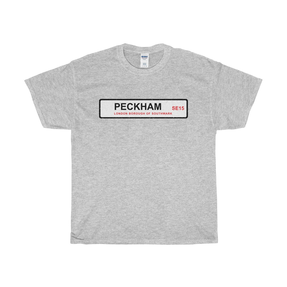 Peckham Road Sign SE15 T-Shirt