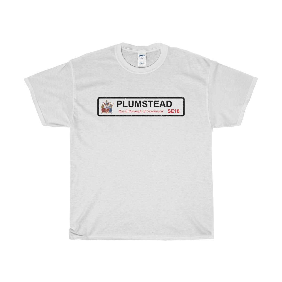 Plumstead Road Sign SE18 T-Shirt