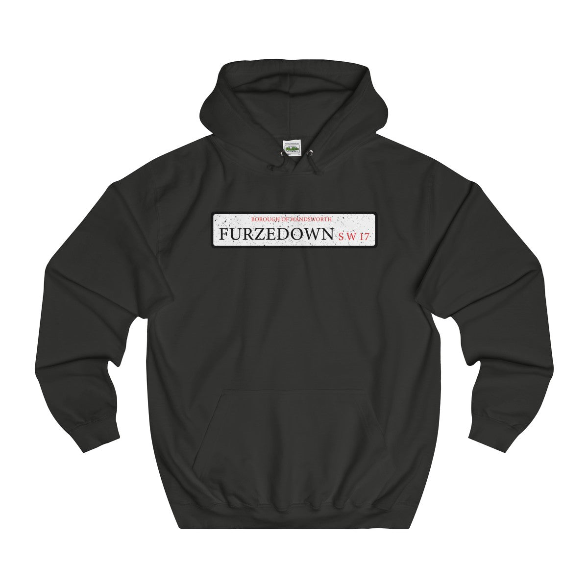 Furzedown Road Sign SE17 Hoodie