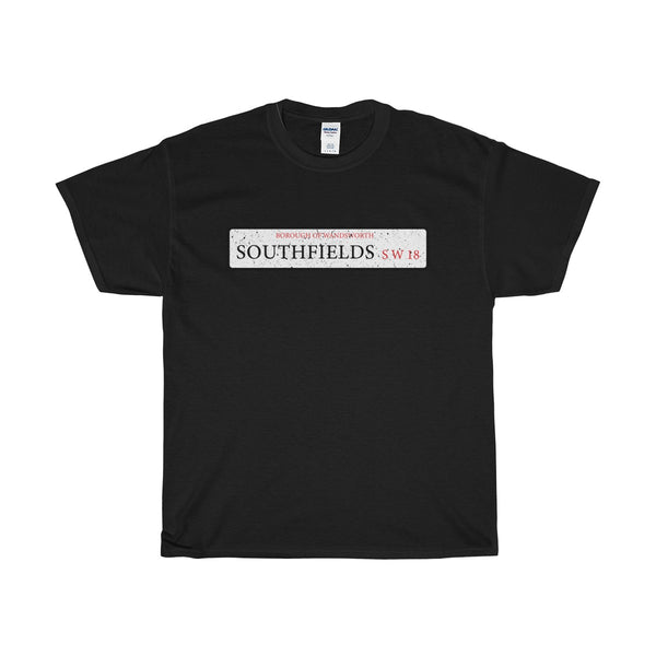 Southfields Road Sign SW18 T-Shirt