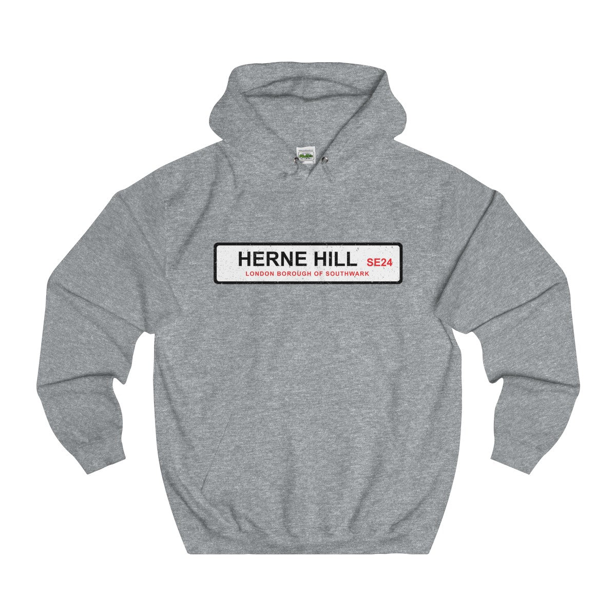 Herne Hill Road Sign SE24 Hoodie