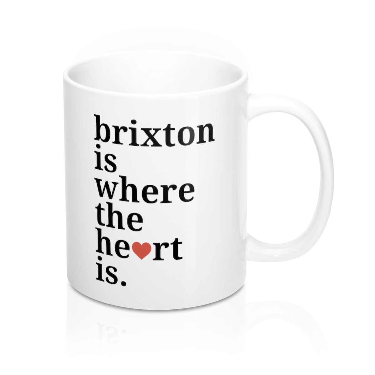 Brixton Is Where The Heart Is Mug