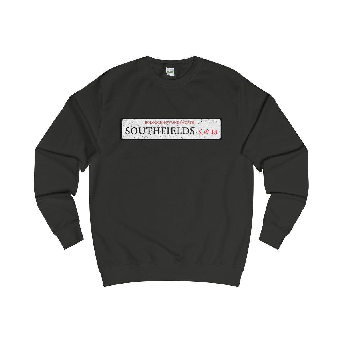 Southfields Road Sign SW18 Sweater