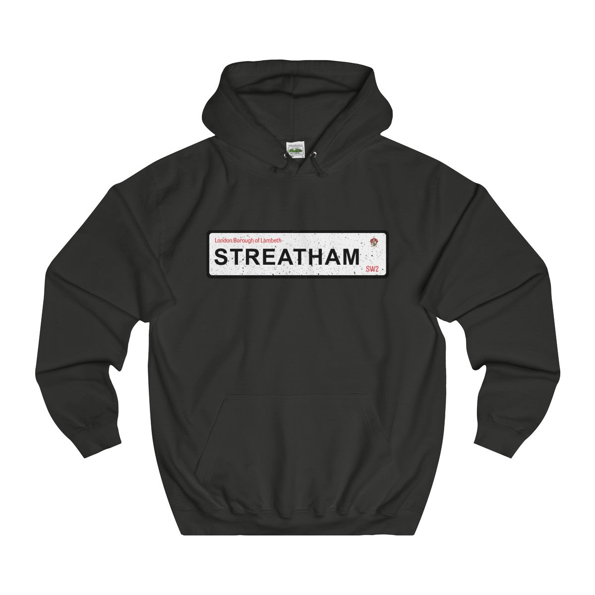 Streatham Road Sign SW2 Hoodie