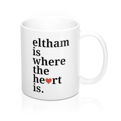 Eltham is Where The Heart Is Mug