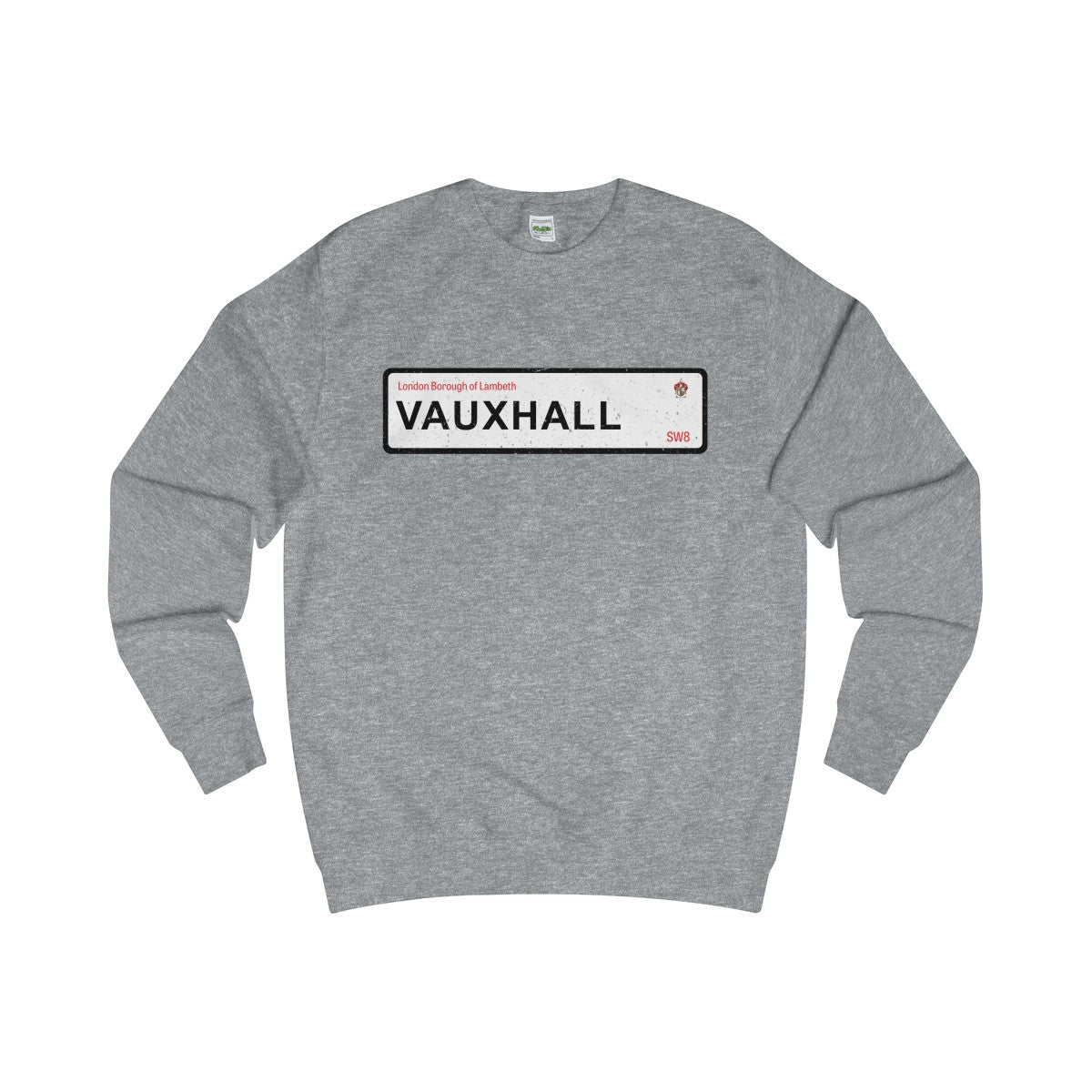 Vauxhall Road Sign SW8 Sweater