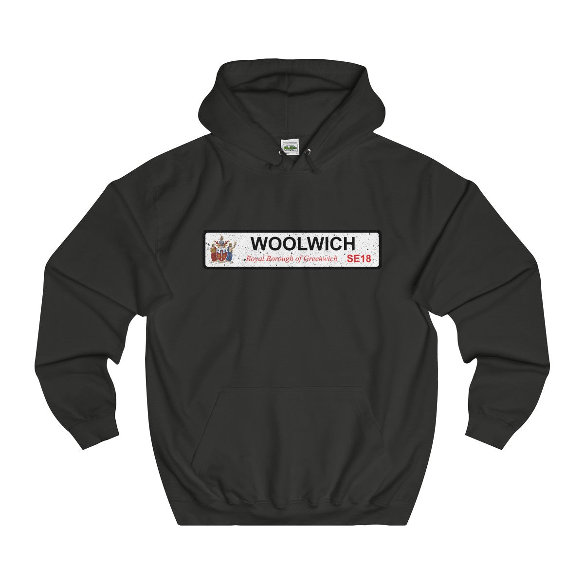 Woolwich Road Sign SE18 Hoodie
