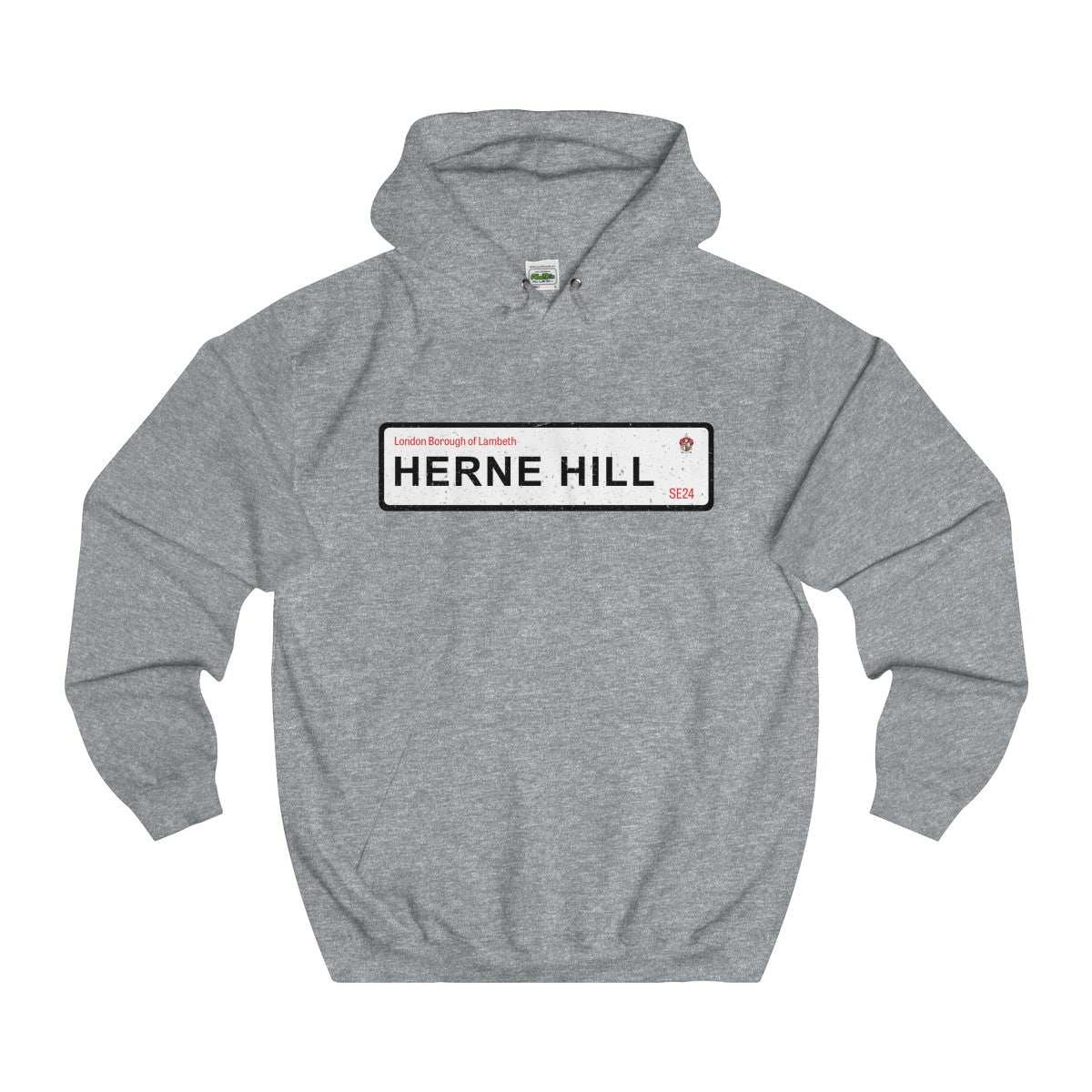 Herne Hill Road Sign SE3 Hoodie