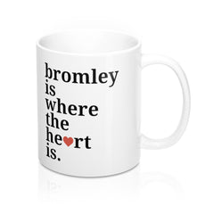 Bromley Is Where The Heart Is Mug