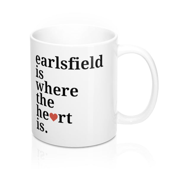 Earlsfield Is Where The Heart Is Mug
