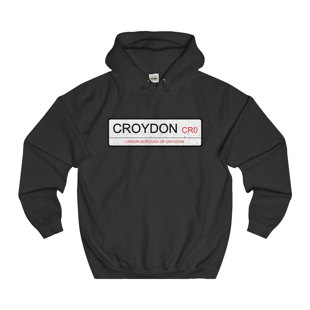 Croydon Road Sign CR0 Hoodie