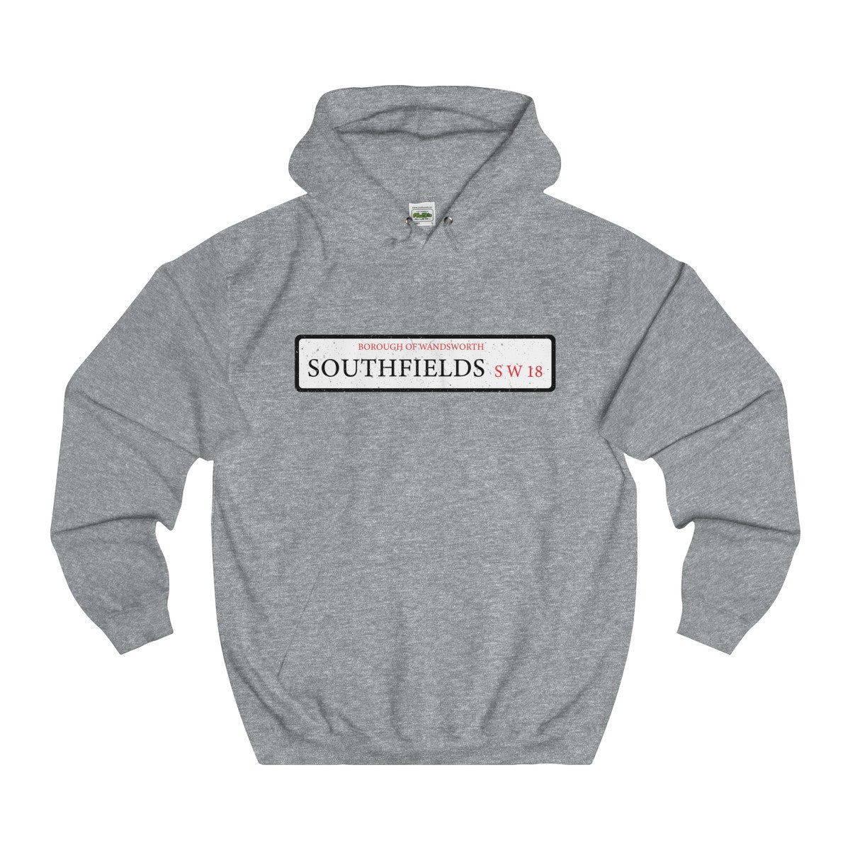 Southfields Road Sign SW18 Hoodie