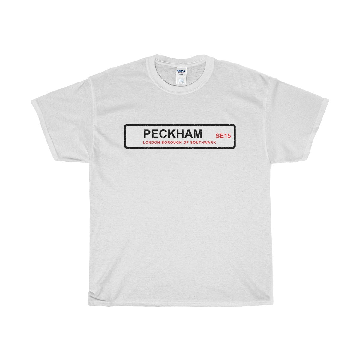 Peckham Road Sign SE15 T-Shirt