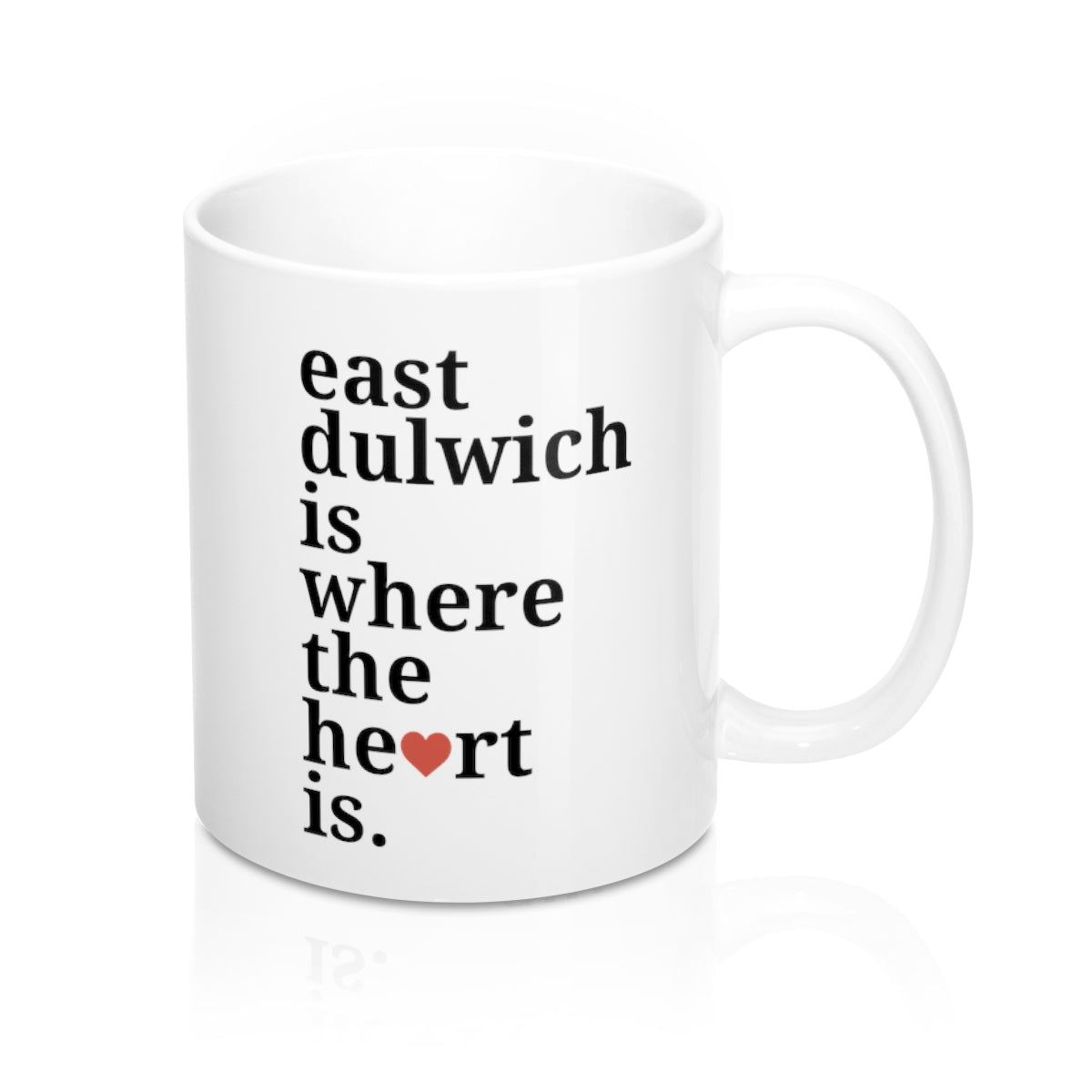 East Dulwich is Where The Heart Is Mug