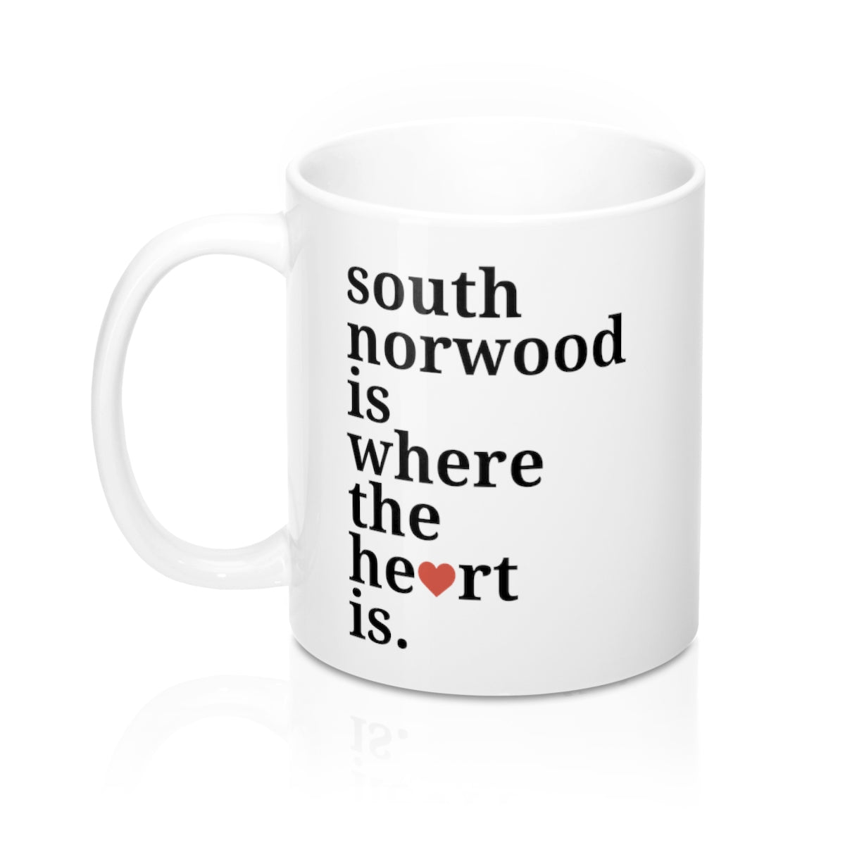South Norwood is Where The Heart Is Mug