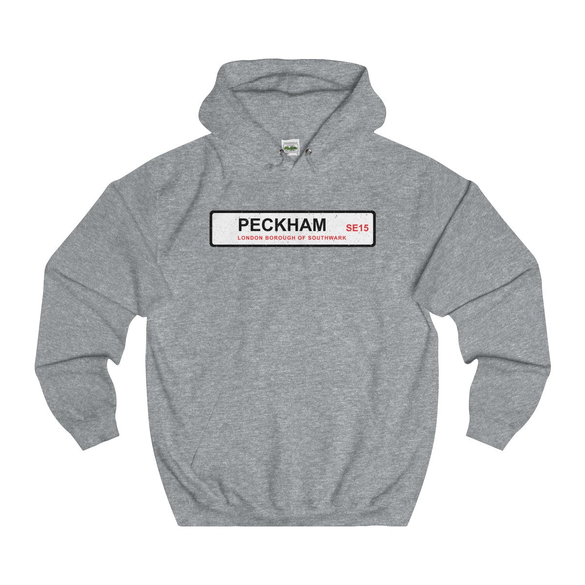 Peckham Road Sign SE15 Hoodie