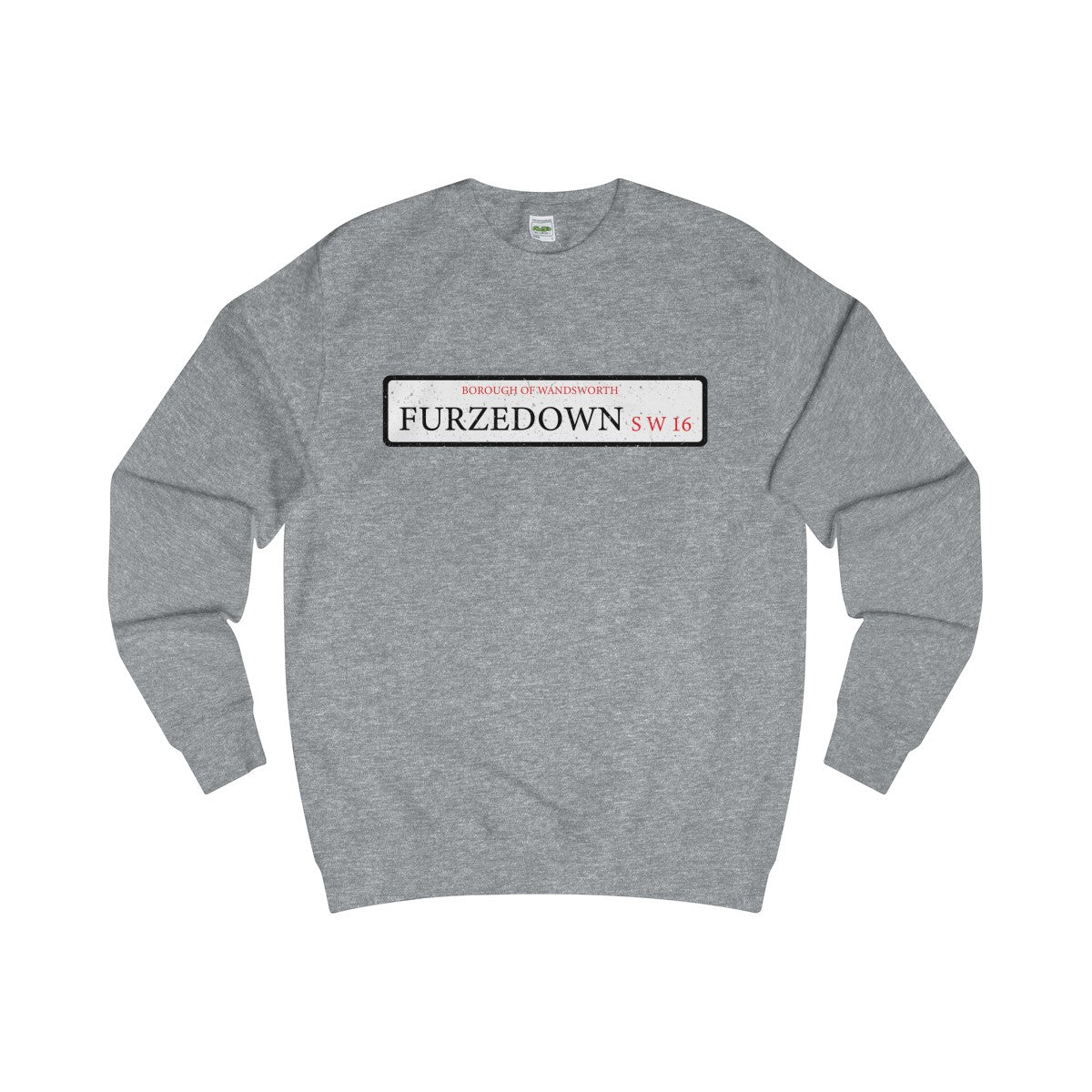Furzedown Road Sign SW16 Sweater