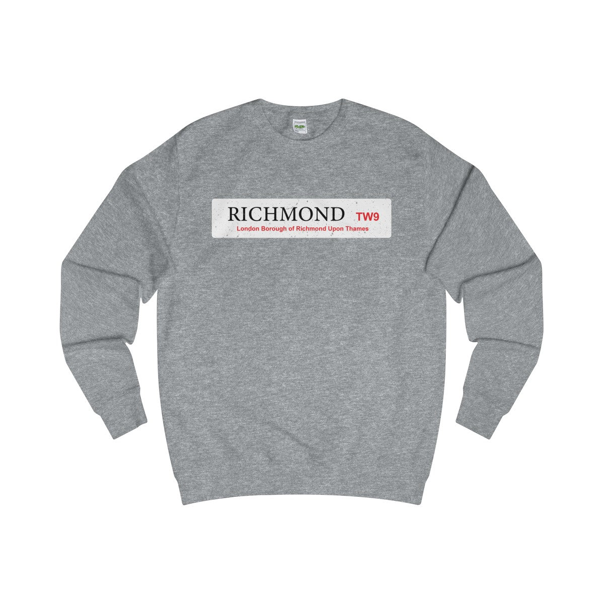 Richmond Road Sign TW10 Sweater