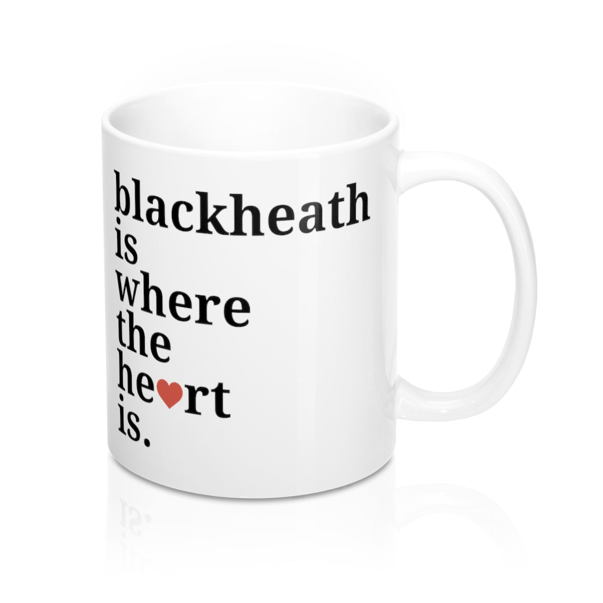 Blackheath Is Where The Heart Is Mug