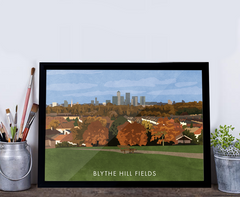 Blythe Hill Fields - Giclée Art Print
