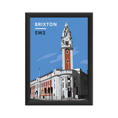 Brixton Lambeth Town Hall SW2 - Giclée Art Print