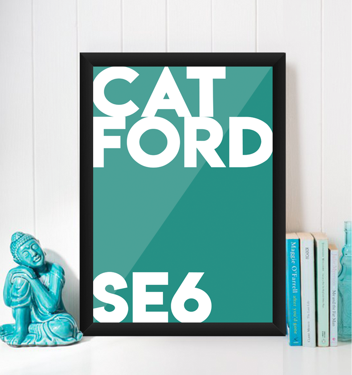 Catford Typography Giclée Art Print