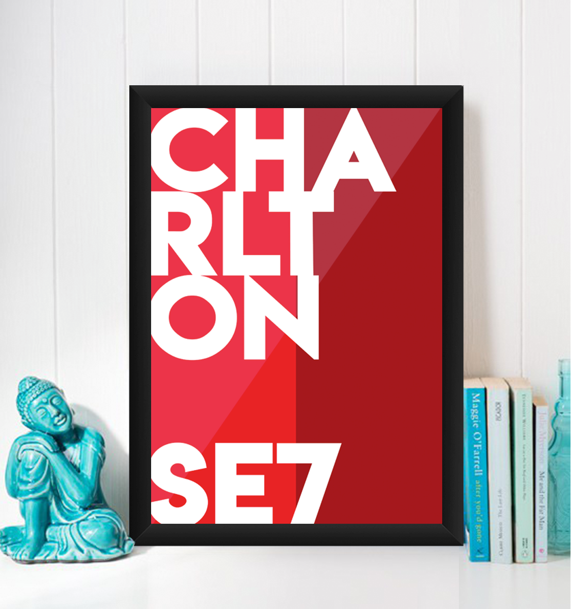 Charlton Typography Giclée Art Print