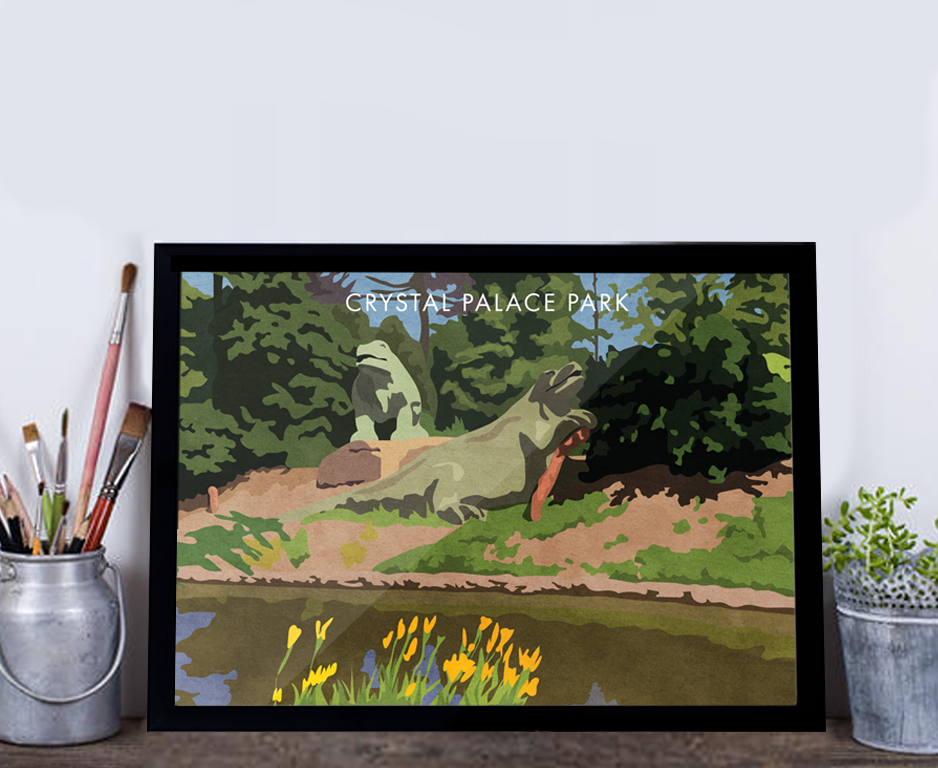 Crystal Palace Park - Giclée Art Print