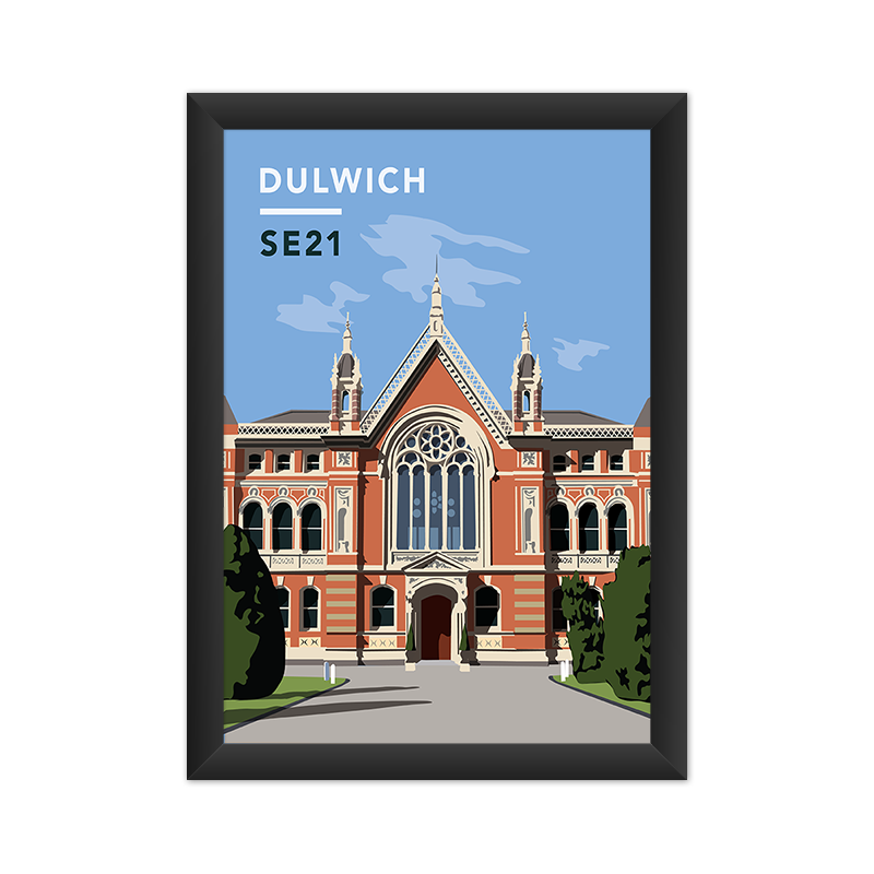 Dulwich College SE21 - Giclée Art Print